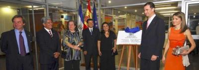 Príncipes de Asturias inauguran la nueva sede de AECID en El Salvador